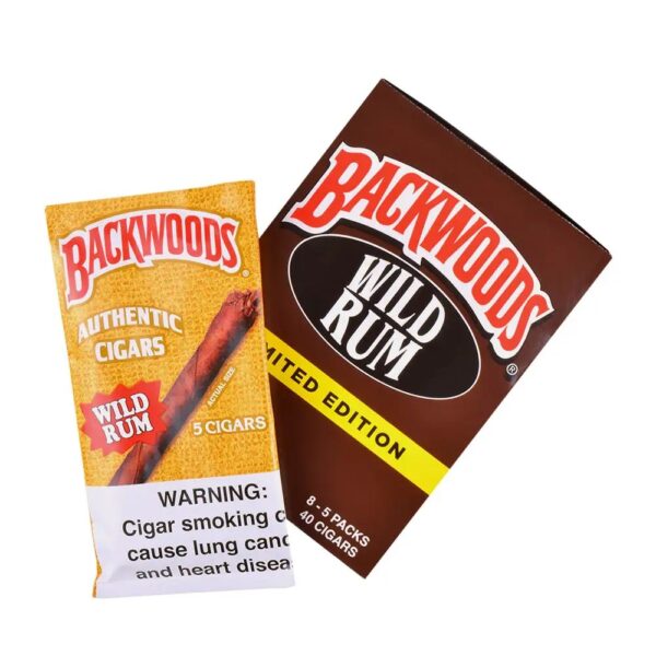 Wild Rum Backwoods – Single Pack of 5cigars