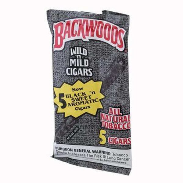 Black n sweet aromatic Backwoods Single Pack