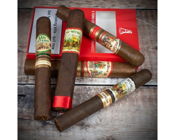 A.J. Fernandez Toro Selection Sampler (5 Cigars)