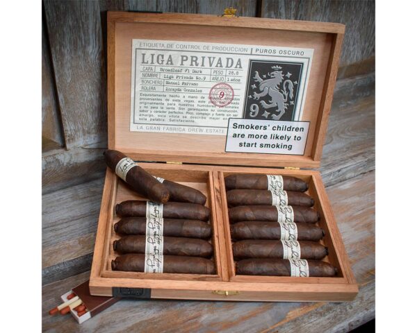 Drew Estate Liga Privada No 9 Flying Pig Cigars – Box of 12