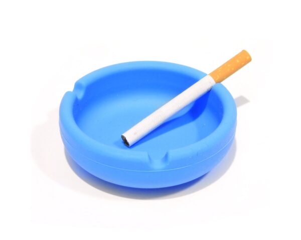 Silicone Cigarette Ashtray | Blue